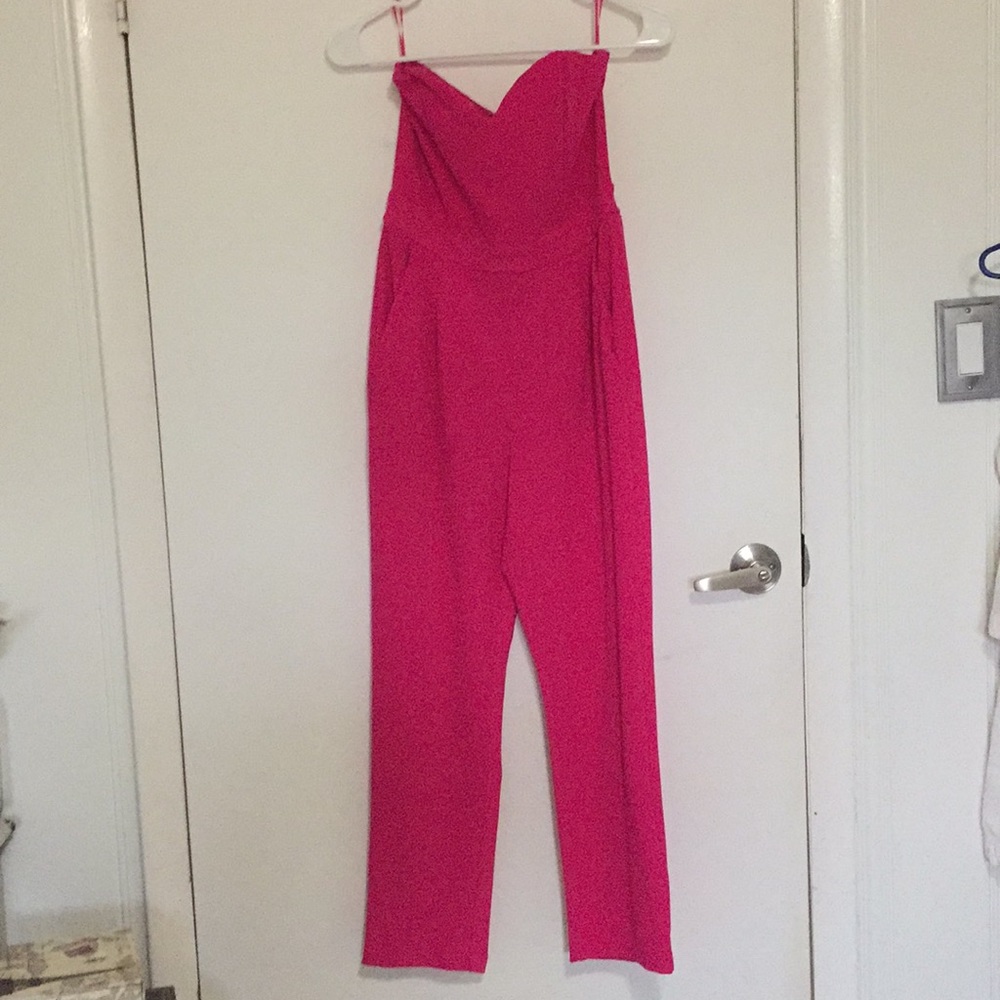 Pink jumpsuit